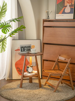 Table d'appoint avec rangement à 2 niveaux, pieds triangulaires stables, petite table d'appoint pour canapé, chambre à coucher, salon, gain de place