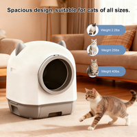 Nouvelle Litière Automatique Tendance 2026 pour Chats, Contrôle par APP, Élimination des Odeurs, pour Plusieurs Chats, Toilette Intelligente pour Chats, Litière Autonettoyante