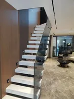 ECT 2023 Escaliers en porte-à-faux de haute qualité Escaliers pliants en verre