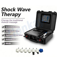 Equipo Popular de Terapia por Ondas de Choque Tipo Carro, Máquina de Ondas de Choque de Penetración Profunda para Rehabilitación y Fitness de Atletas