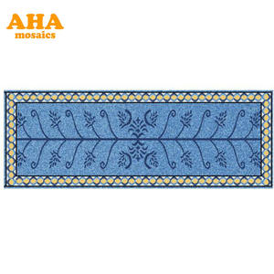 Carrelage de piscine à mosaïque de dauphin, fleur de dauphin, nouveau Design <span class=keywords><strong>Mural</strong></span>, pour <span class=keywords><strong>Aquarium</strong></span>, piscine, offre spéciale - Product Image 2