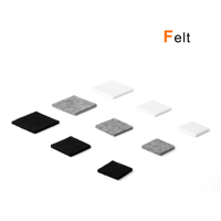 Tapis en feutre auto-adhésifs de 3 mm, antidérapants, silencieux, protège-pieds de chaise, protège-sol, accessoires de meubles pour canapé, lit, pieds de table