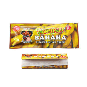 Wholesale Honeypuff Rolling Natural 78mm 1 1/4 Size Slim Custom Paper Box