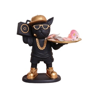 Bán Buôn Con Chó Theo Chủ Đề Lưu Trữ Khay Nghệ Thuật Điêu Khắc Thủ Công Cho Hiên Phòng Khách Bảng Top Hot Bán Nhựa Công Nghệ Mô Hình Độc Đáo - Product Image 2