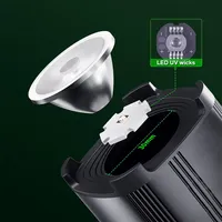 Lámpara UV LED Inteligente UV395 para Curado de Adhesivo Verde, Reparación de Soldadura de PCB, LCD y Placas Base de Teléfonos