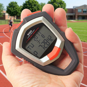 Professional Stopwatch With 500 Lap Memory 1/100 Sec Handheld Timer For Sports Training - Product Image 1
