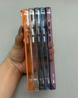 Coque de téléphone antichoc magnétique avec support d'objectif transparent et support de cadre d'appareil photo anti-chute pour iPhone 17 18 Pro Max – Vente en gros