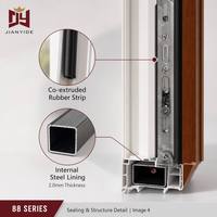 Fenêtre oscillo-battante en PVC à bonne étanchéité avec triple vitrage hermétique Low-E pour maison passive – Fournisseur
