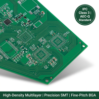 Carte de circuit imprimé multicouche de qualité automobile UL 94V-0, carte de circuit imprimé vierge FR4, conception de panneau OEM personnalisée pour BMS, pilote LED
