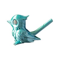 Meilleures ventes Article chaud Sifflet à oiseaux Cadeaux pour enfants Sifflet Artisanat Sifflet à eau Lanière