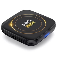 Dernier modèle HK1 Rbox H8S Android 12 TV Box Allwinner H618 2G 4G RAM 16G 32G 64G ROM 5G Double WiFi 4K Quad Core Décodeur 1RBOX
