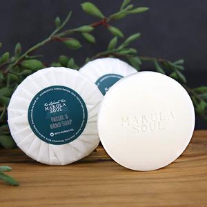 Hotel White Scented Skin Care <b>Soap</b> Toiletries Custom Fragrance Customizable Weight for Travel Use My Logo 24-36 Months Shelf - Product Image 2