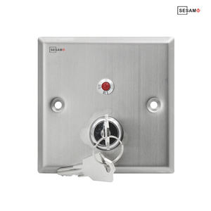 ปุ่มกดปลดล็อกสแตนเลสกันน้ำพร้อมไฟ LED <span class=keywords><strong>2</strong></span>ปุ่มเพื่อความปลอดภัยและการป้องกัน - Product Image 2