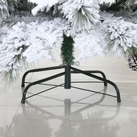 Sapin de Noël artificiel en cèdre de luxe de grande taille, de haute qualité, avec 500 à 1000 lumières LED claires/blanches, fonctionnant sur piles, pour usage intérieur