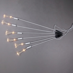 Fournitures d'usine 6 têtes LED feu d'artifice route phares blanc chaud étoilé lampadaire pour accessoires de mariage décoration de scène de fête - Product Image 4