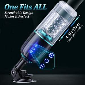 كأس استمناء ذكري قابل لإعادة الشحن مع وظائف الدفع والدوران، منتج جنسي رائج في الولايات المتحدة مخصص حسب الطلب - Product Image 5