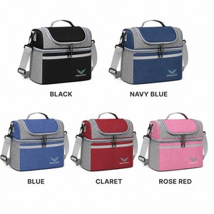 Custom Logo Oxford Waterproof Thermal <b>Tote</b>, Adjustable Shoulder Strap for Office Picnic Travel Wholesale <b>Lunch</b> Cooler <b>Bag</b> - Product Image 1