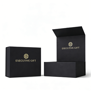 Boîte magnétique rigide pliable en matériaux recyclés haut de gamme avec gaufrage UV pour accessoires de téléphone, emballage cadeau, logo personnalisé - Product Image 6