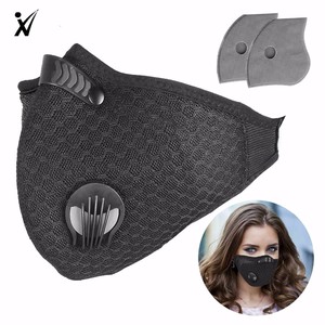 <span class=keywords><strong>Masque</strong></span> de sport pour <span class=keywords><strong>vélo</strong></span> et moto 2025 avec filtre à charbon actif respirant PM2.5 anti-poussière en néoprène - Product Image 2