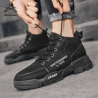 Baskets de Sport pour homme, chaussures de course à pied, classiques et montantes, décontractées, automne, 2021