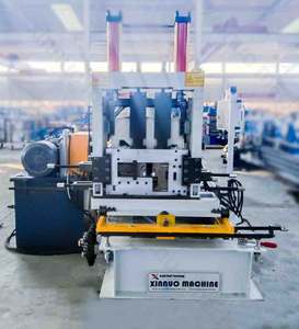 Machine de profilage de poutrelles en CZ avec moteur haute puissance, poinçonnage automatique rapide des canaux, découpe automatique de longueur, facile à utiliser - Product Image 2