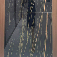 Carrelage en porcelaine poli effet marbre 1000x1000mm, carrelage émaillé Porcelanato pour sol, fourni par Foshan
