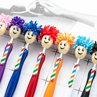 Cheap Doll Head Stylus Screen Bolígrafo Smiley Mop Topper Pen