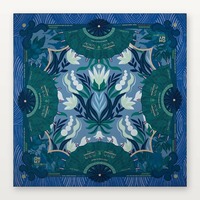 Jeu de Mahjong américain gravé à 4 couches 1-1_4_4, tapis de jeu 160 tuiles motif citron chiffon vert sarcelle