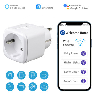 Cuộc Sống Thông Minh Google Nhà Alexa Tuya IFTTT APP Điều Khiển Từ Xa Thông Minh Cắm Điện Wifi Không Dây Mini EU Power Wifi Ổ Cắm Thông Minh Cắm - Product Image 4