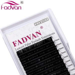 رموش فردية مخصصة بعلامة تجارية خاصة من الفرو الصناعي، مستلزمات الرموش، صواني الرموش، رموش كلاسيكية وكثيفة من الكشمير لتمديد الرموش - Product Image 4