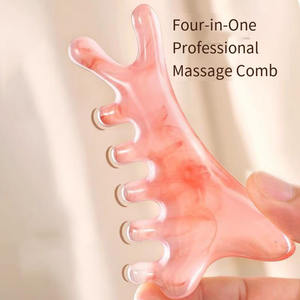 Tabla de Masaje Facial 4 en 1, Gua Sha, Herramienta de Masaje para Lifting Facial, Cuello, Hombros y Espalda - Product Image 4