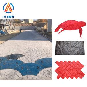 Tapis de marquage pour béton à motif <span class=keywords><strong>ardoise</strong></span>, texture pierre, pour estampage facile et rapide (15 min) - Product Image 6