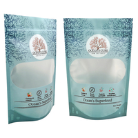 Sachet Doypack Personnalisé Imprimé Stratifié avec Fermeture Zip Refermable pour Emballage Alimentaire, avec Logo, en Mylar, avec Fonction de Sécurité, en BOPP/VMPET/PE