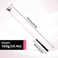 Putter de golf droitier rose pour femmes avec motif papillon élégant – Club de golf féminin