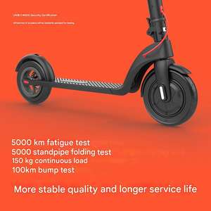 Europa Envío Directo el Motor de alta potencia de 10 pulgadas 45KM EScooter Batería de litio extraíble Scooter eléctrico electrónico de dos ruedas - Product Image 4