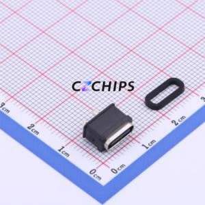 HYCW265-USBC02-720B USB Connector Through hole Component (THT) Connector Type-C Female Through Hole 2P - Product Image 1