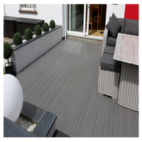 Revêtement de sol en composite bois-plastique résistant aux intempéries, aux UV et aux insectes, avec une garantie de 10 ans, terrasse en WPC
