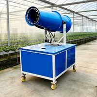 Mobile Disinfection Fog Cannon for Logistics Park Floor Crumb Brushes Floor Sweeper Fully Enclosed Cab Fog Cannon