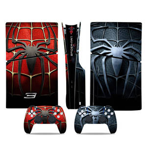 Autocollant de dessin animé Marvel Cool Iron Bat <span class=keywords><strong>Spider</strong></span> <span class=keywords><strong>Man</strong></span> pour console de jeu <span class=keywords><strong>PS5</strong></span> Slim, cadeau promotionnel en gros, décoration tendance - Product Image 2