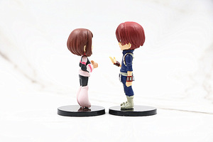 ฟิกเกอร์อนิเมะ Boku No Hero Academia มินิ 9 ชิ้น/ชุด มิดอริยะ อิซึกะ โทกะ ฮิมิโกะ  วัสดุ PVC  แบบกาชาปอง  ของเล่นรางวัลเกม - Product Image 4