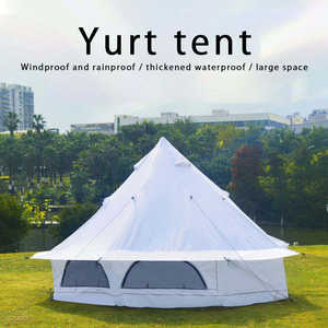 6-8 personnes <span class=keywords><strong>Camping</strong></span> en plein air grand espace confortable famille Ger famille voyage <span class=keywords><strong>Camping</strong></span> tente - Product Image 2