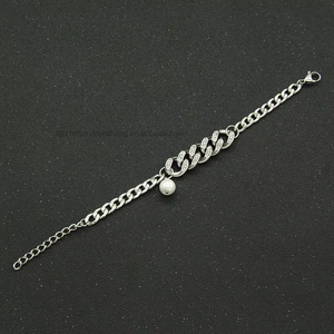 Trendy Male Trendy Female <b>Titanium</b> Steel Pearl Simple Bracelet Bracelet Accessories Tanjing - Product Image 3