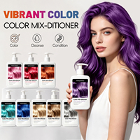 MAGANIO Coloration Capillaire Semi-Permanente Sans Ammoniaque Crème Colorante Douce Sans Décoloration Couleurs Vibrantes Tendance pour Salon et Usage Domestique