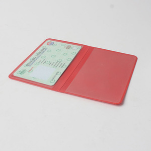 Custom Soft PVC Plastic Vinyl Travel <strong>Ticket</strong> Card <strong>Holder</strong> - Product Image 2