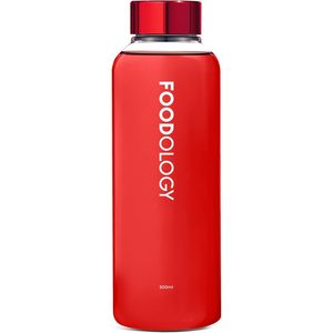 Borraccia Sportiva Foodelogy 500ml, Bottiglia Riutilizzabile per Palestra - Product Image 1