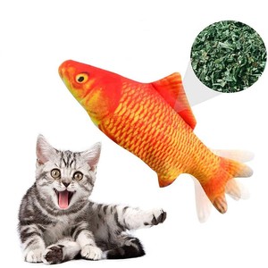 Venta caliente estilo clásico eléctrico movimiento pez <span class=keywords><strong>Catnip</strong></span> juguete Flopping <span class=keywords><strong>Kicker</strong></span> Simulación interactiva Floppy <span class=keywords><strong>Fish</strong></span> juguete para gatos - Product Image 2