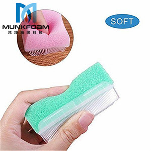 แปรงฟองน้ำนวดมุนค์แคร์ 8x5x3.5 ซม. พร้อมขนแปรงนุ่มสำหรับการบำบัดและดูแลผิว - Product Image 4