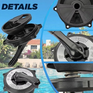 SPX0710XBA17 Couvercle de clé et poignée de remplacement pour pièces de <span class=keywords><strong>pompe</strong></span> de filtre à sable de <span class=keywords><strong>piscine</strong></span> pour vannes multi-ports Vari Flo 1-1/2 - Product Image 6