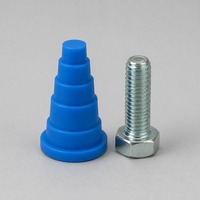 Bouchons de masquage en silicone pour haute température (multi-niveaux, 2-12 mm)