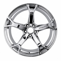 Rines Forjados Personalizados para Ferrari 458 488 20, 21", Diseño Monobloque, Acabado Medida, 12, 000T Forjado T6061-T6, Rines